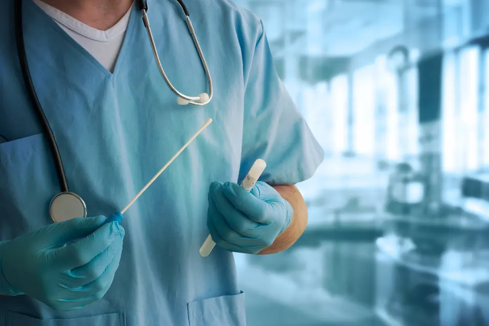 STI swab STI test