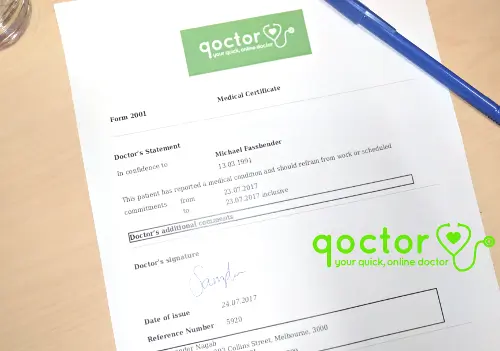 Medical_Certificate_Example2 Medical Certificate Online Australia